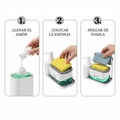 Instrucciones de uso del organizador